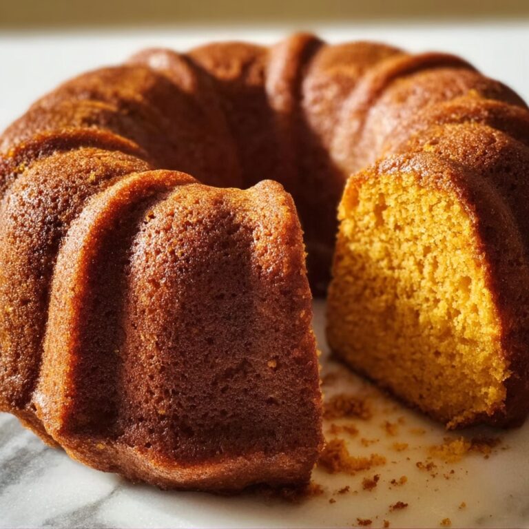 Buttermilk Pumpkin Pound Cake Recipe
