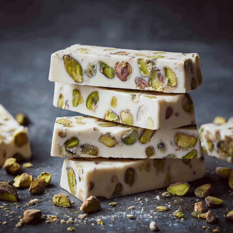 Pistachio Nougat: A Sweet, Nutty Delight Recipe