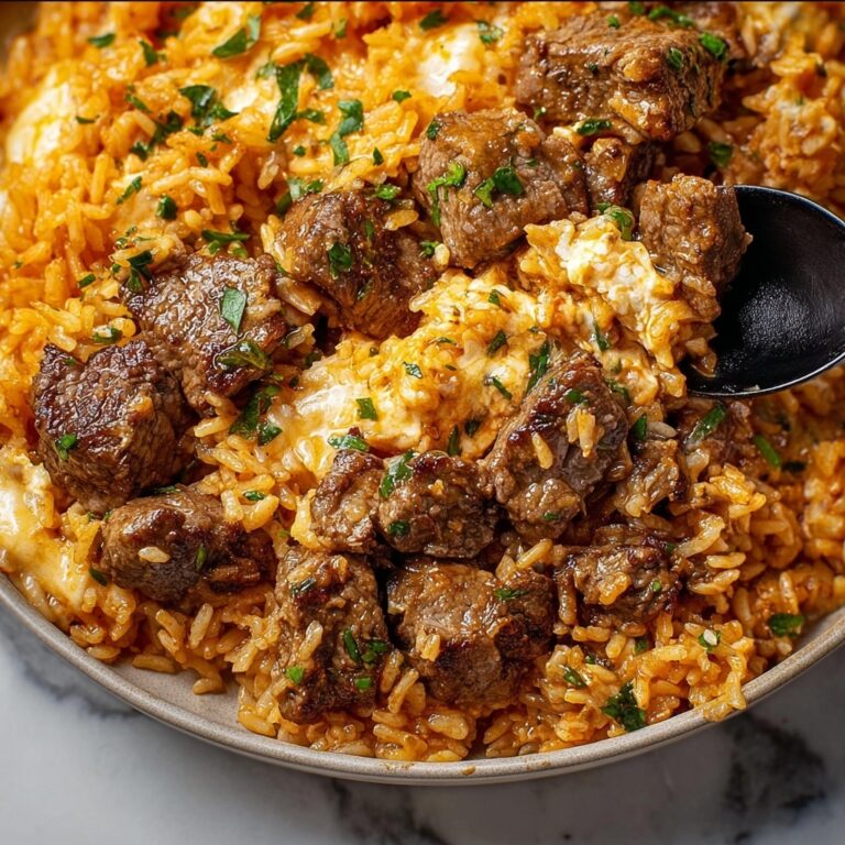 Steak and Queso Rice Recipe