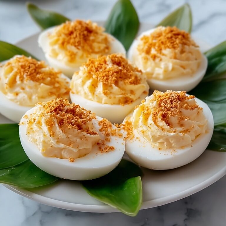 Deviled Egg Tulips Recipe