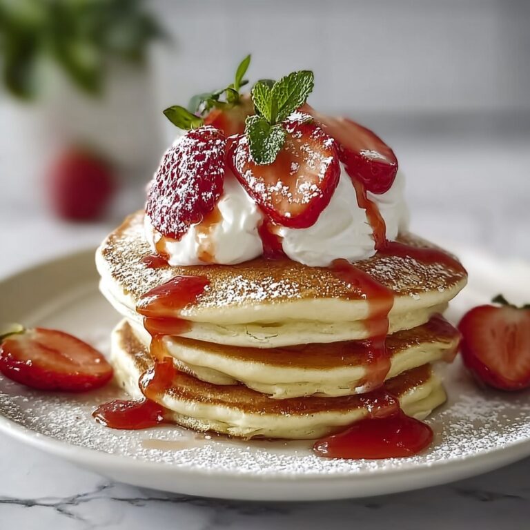 Strawberry Shortcake Pancakes Recipe