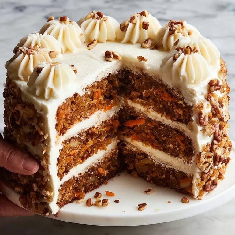 Homemade Moist Carrot Cake Recipe
