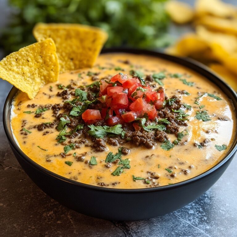 Beef Queso Dip Recipe