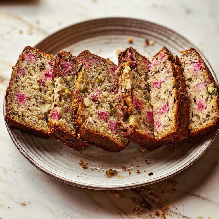 Healthy Rhubarb Bread Recipe