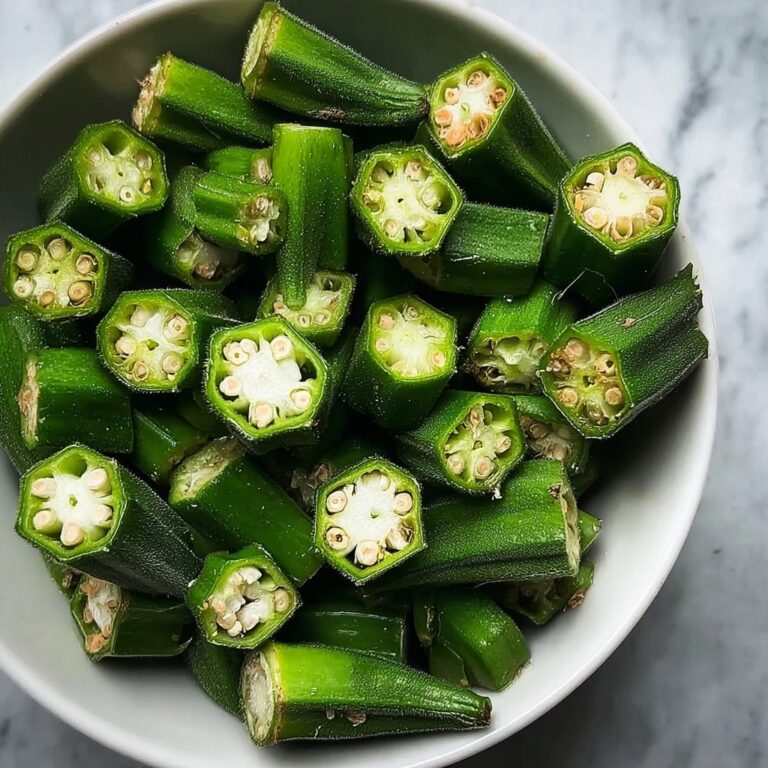 Air Fryer Frozen Okra Recipe