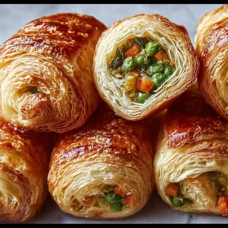 Cheesy Baked Vegetable Rolls Recipe