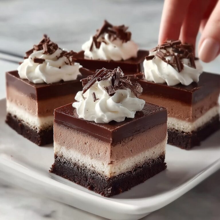 No-Bake Chocolate Mousse Bars Recipe