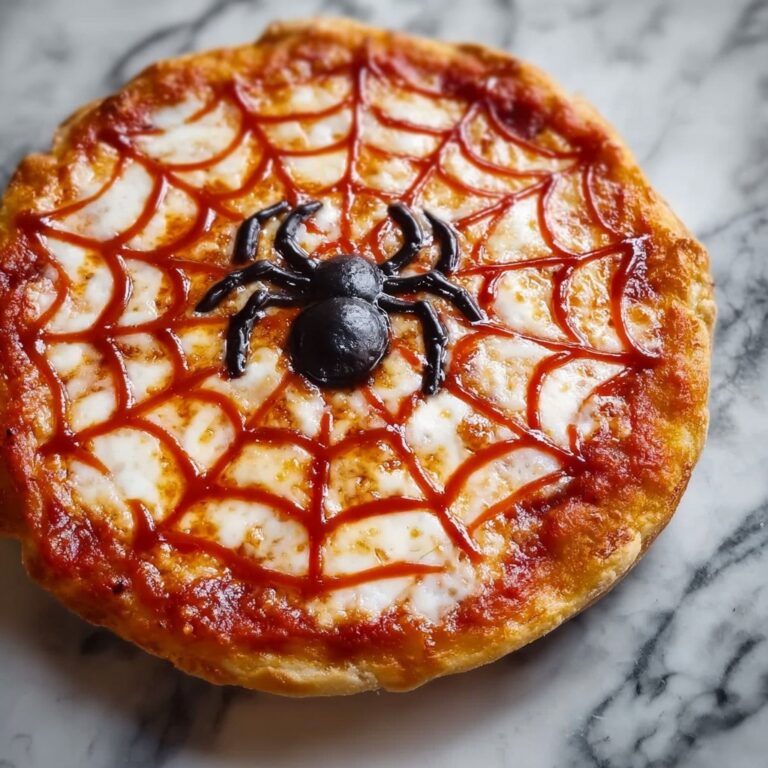Spiderweb Pizzas Recipe