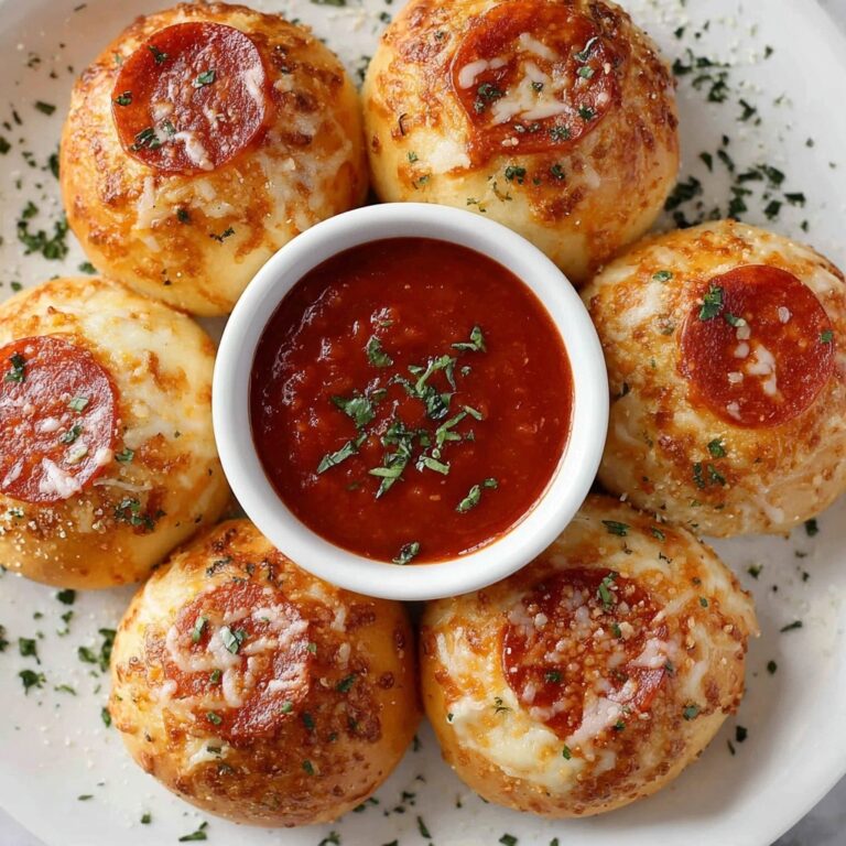 Pepperoni Pizza Bombs Recipe