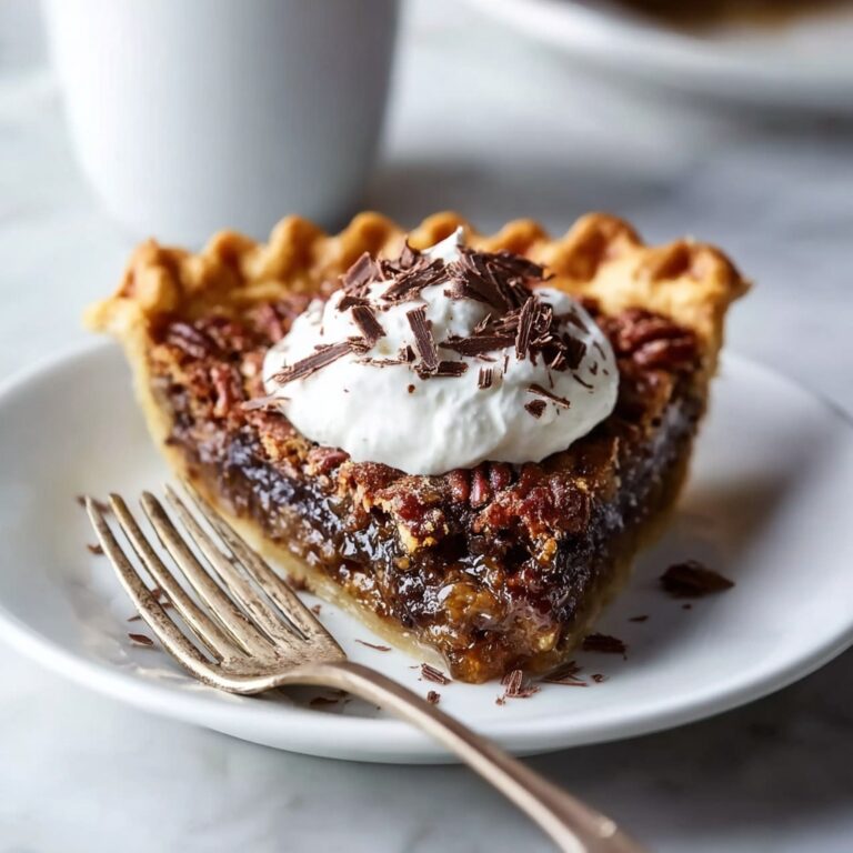 Dark Chocolate Pecan Pie Recipe