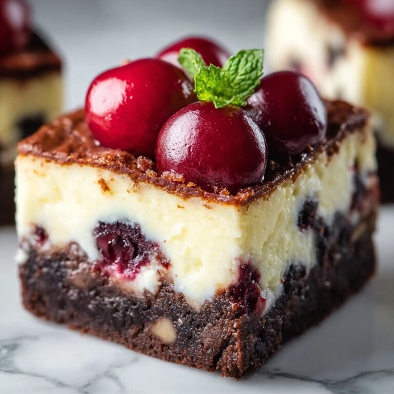 Cherry Cheesecake Brownies Recipe