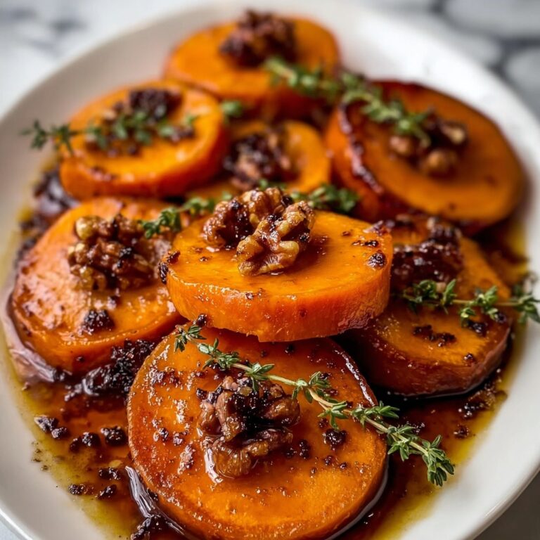 Walnut Maple Roasted Sweet Potatoes Recipe