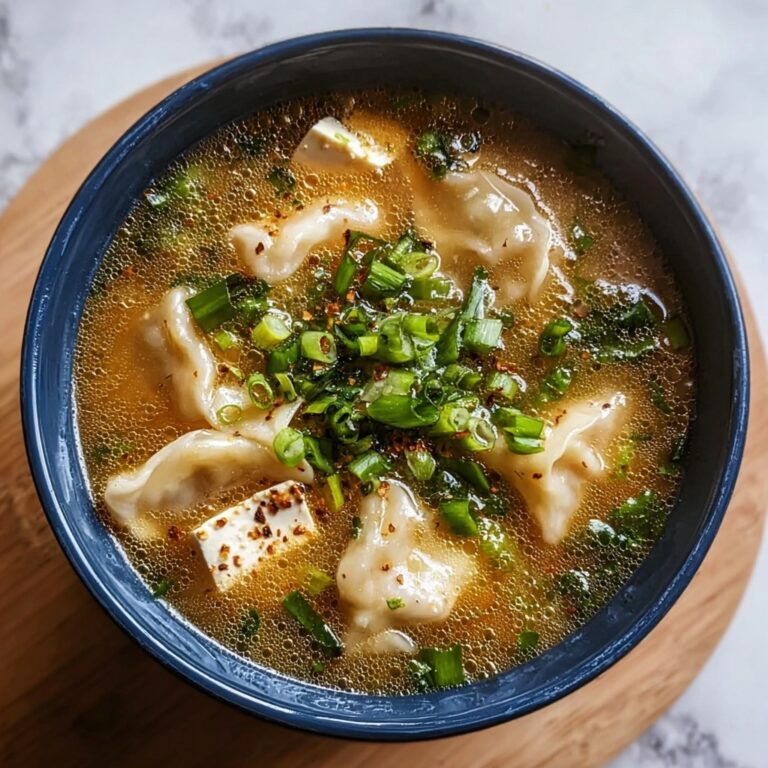 Homemade Wonton Soup Recipe