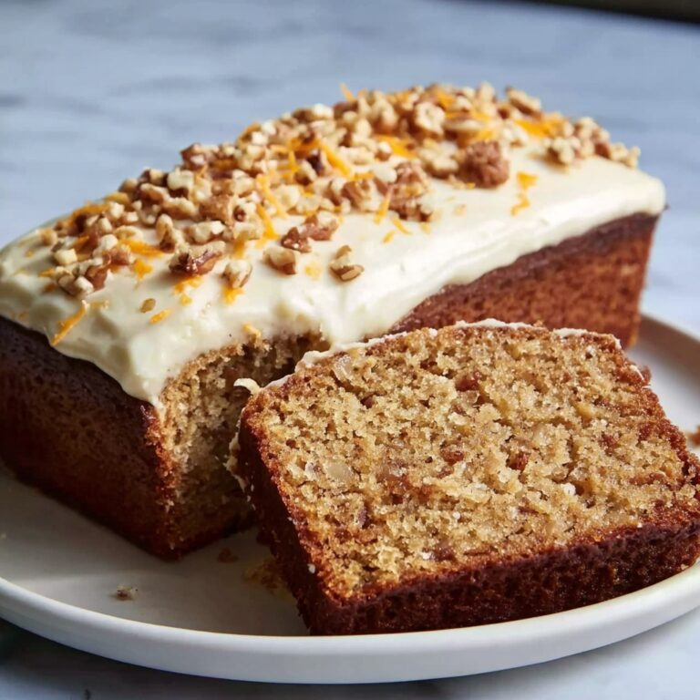 Carrot Cake Loaf Recipe