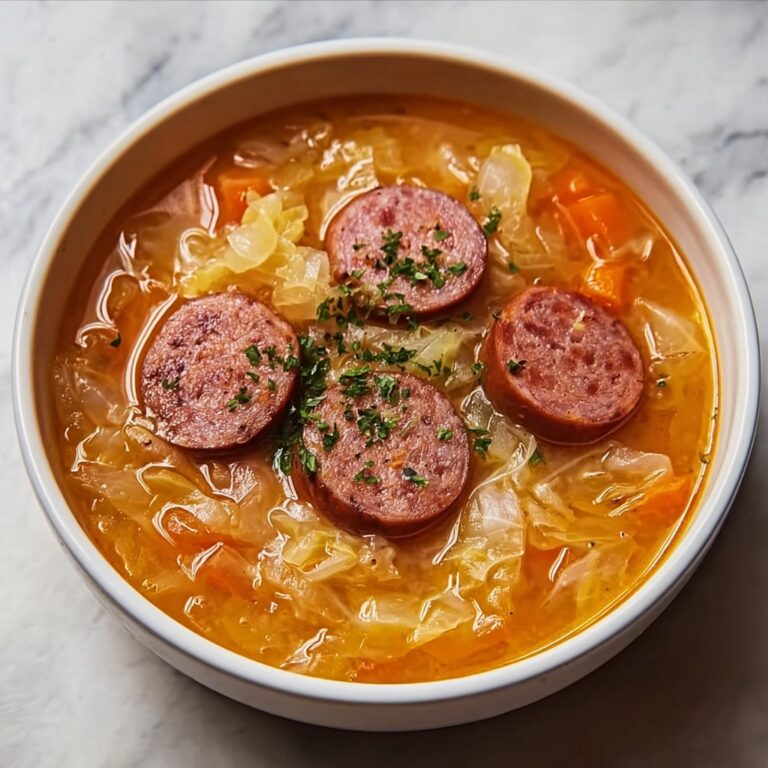 Kielbasa and Sauerkraut Soup Recipe