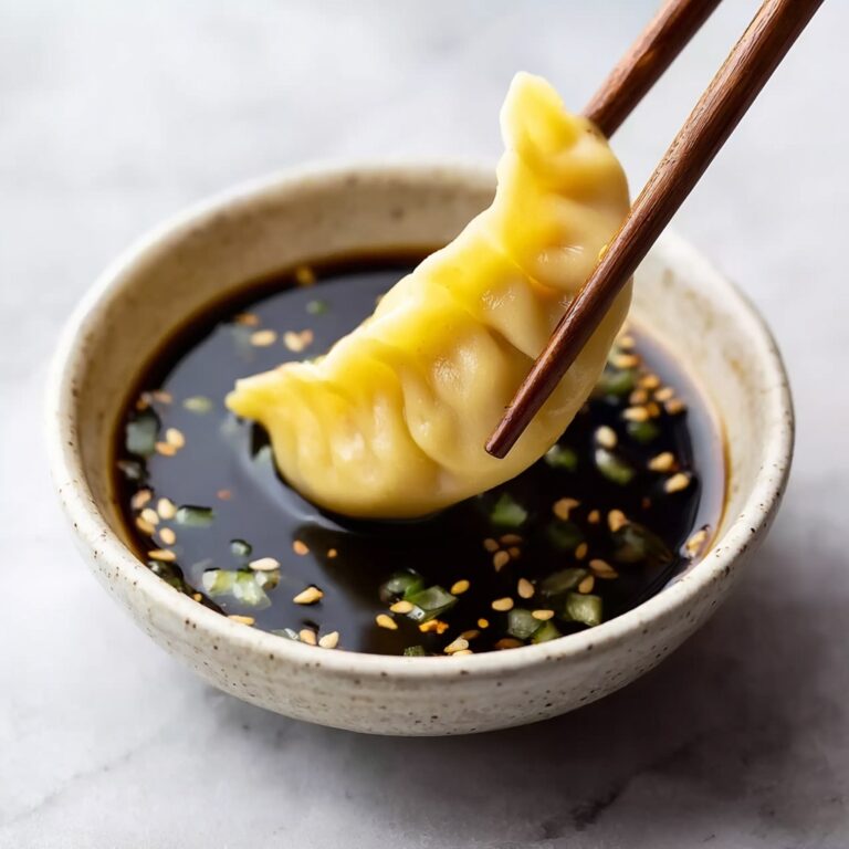 Potsticker Dipping Sauce with Soy, Sesame, and Ginger Recipe