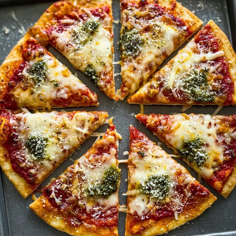 Air Fryer Tortilla Pizza Recipe