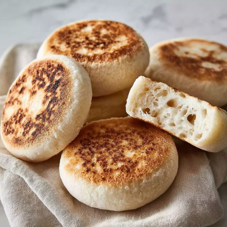 Sourdough Discard English Muffins Recipe