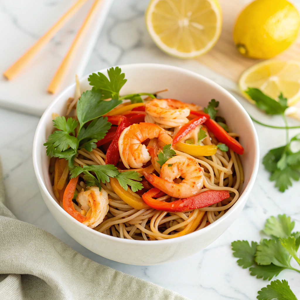 Vietnamese Style Prawn and Mango Salad Recipe - Recipe Image