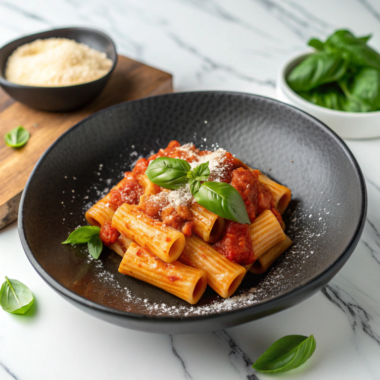 Tomato Rigatoni Pasta Recipe