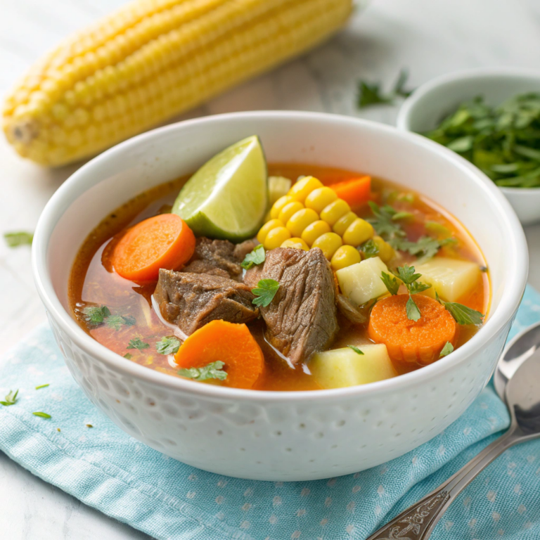 Caldo de Res (Mexican Beef Vegetable Soup) Recipe