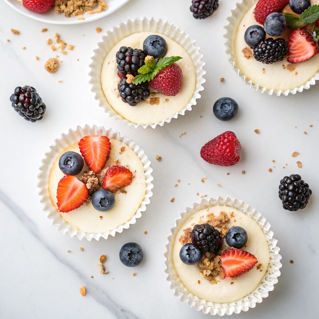 Frozen Yogurt Granola Cups Recipe - Recipe Image