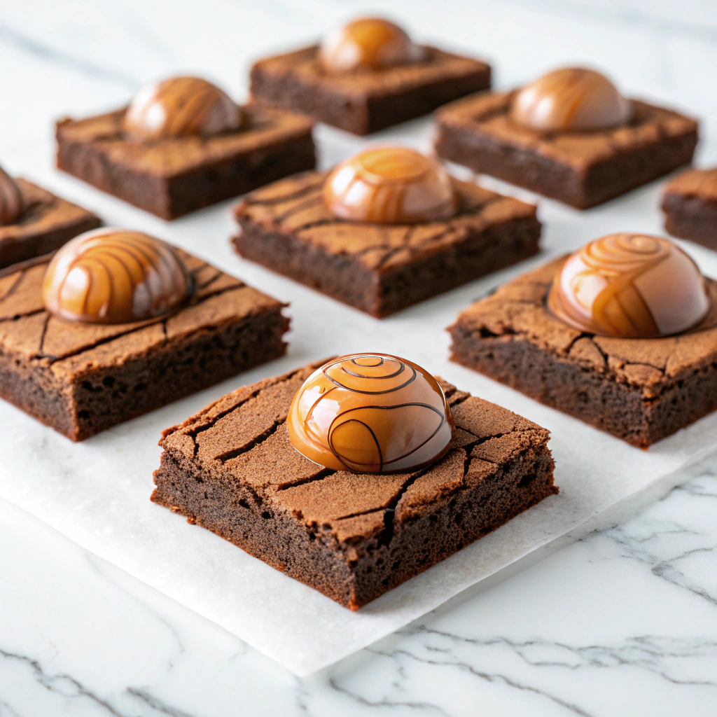 Cadbury Creme Egg Chocolate Brownies Recipe - Recipe Image