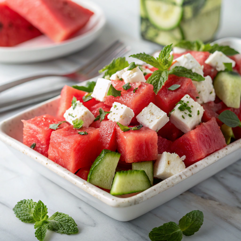Watermelon and Feta Salad Recipe