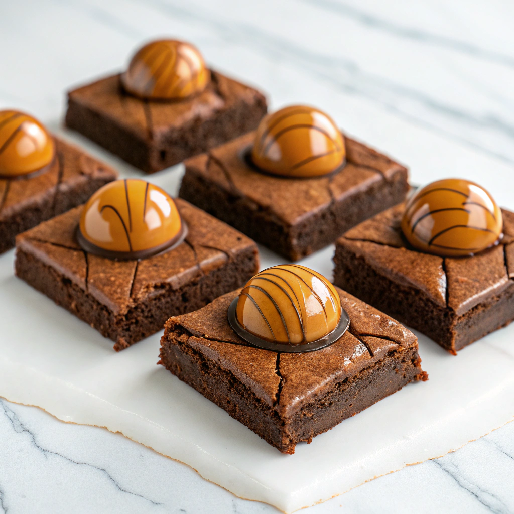 Cadbury Creme Egg Chocolate Brownies Recipe - Recipe Image