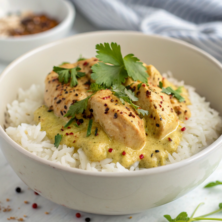 Smothered Chicken and Rice Recipe