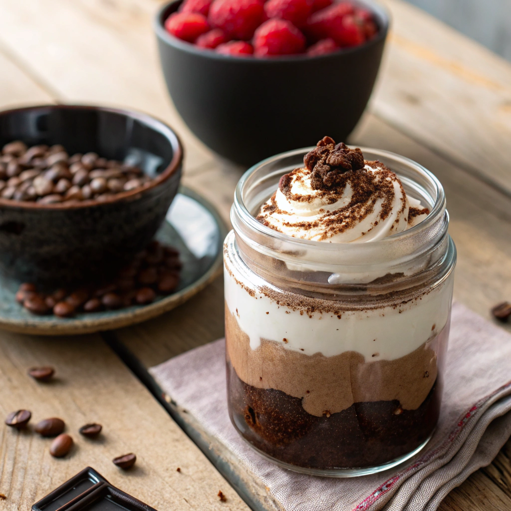 Protein Tiramisu Pudding Recipe - Recipe Image