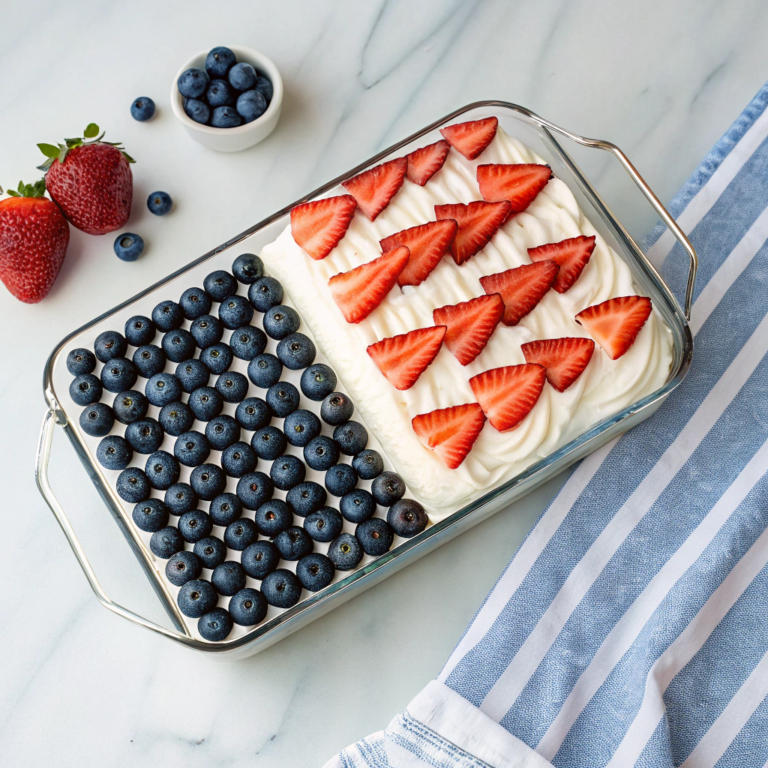 American Flag Fruit Pizza Recipe