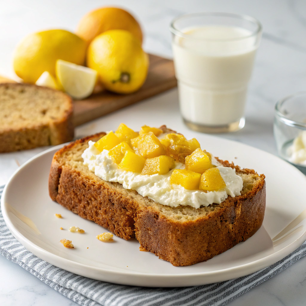 Southern Peach Bread Recipe - Recipe Image