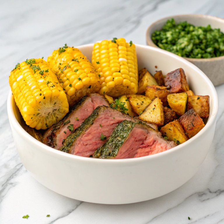 Steak Avocado Corn Bowl: A Delicious & Healthy Recipe