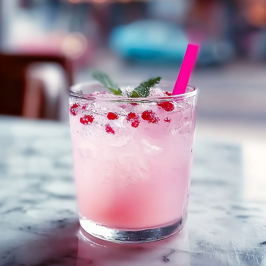 Aldi DIY Pink Drink Recipe - Recipe Image