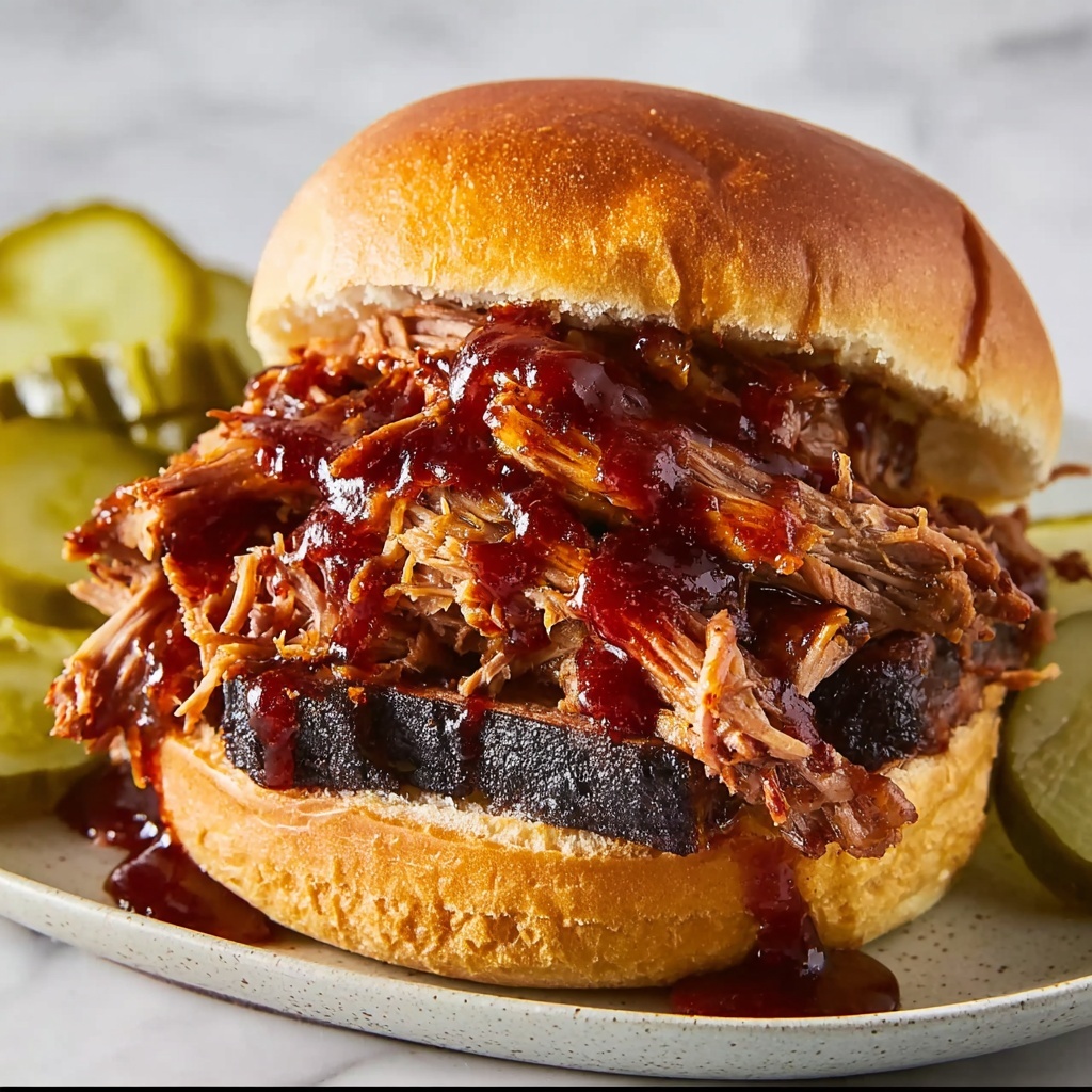 Slow-Cooker Barbecue Sandwiches Recipe - Recipe Image