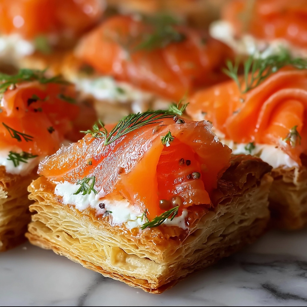 Hot Smoked Salmon and Dill Vol-au-Vents Recipe - Recipe Image
