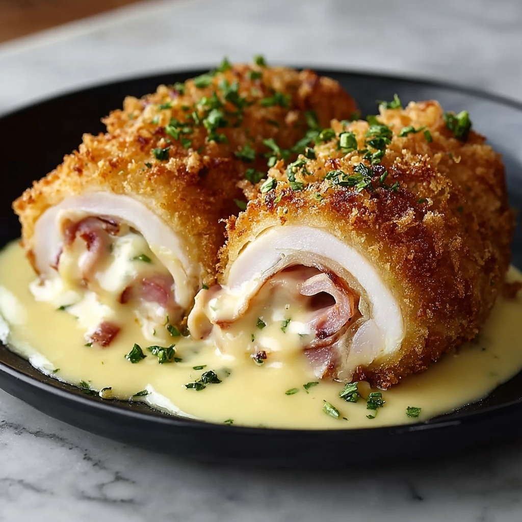 Easy Chicken Cordon Bleu Recipe - Recipe Image