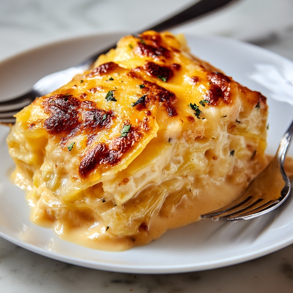 Cheesy Scalloped Potatoes Recipe - Recipe Image