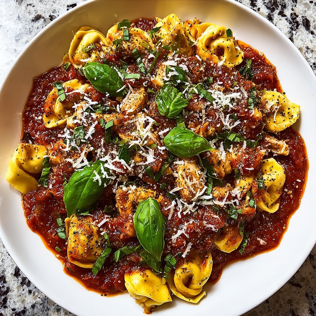 CrockPot Chicken Tortellini Recipe - Recipe Image