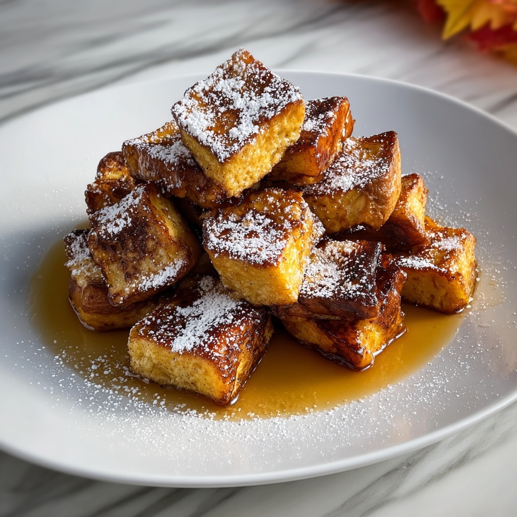 Pumpkin French Toast Bites Recipe - Recipe Image