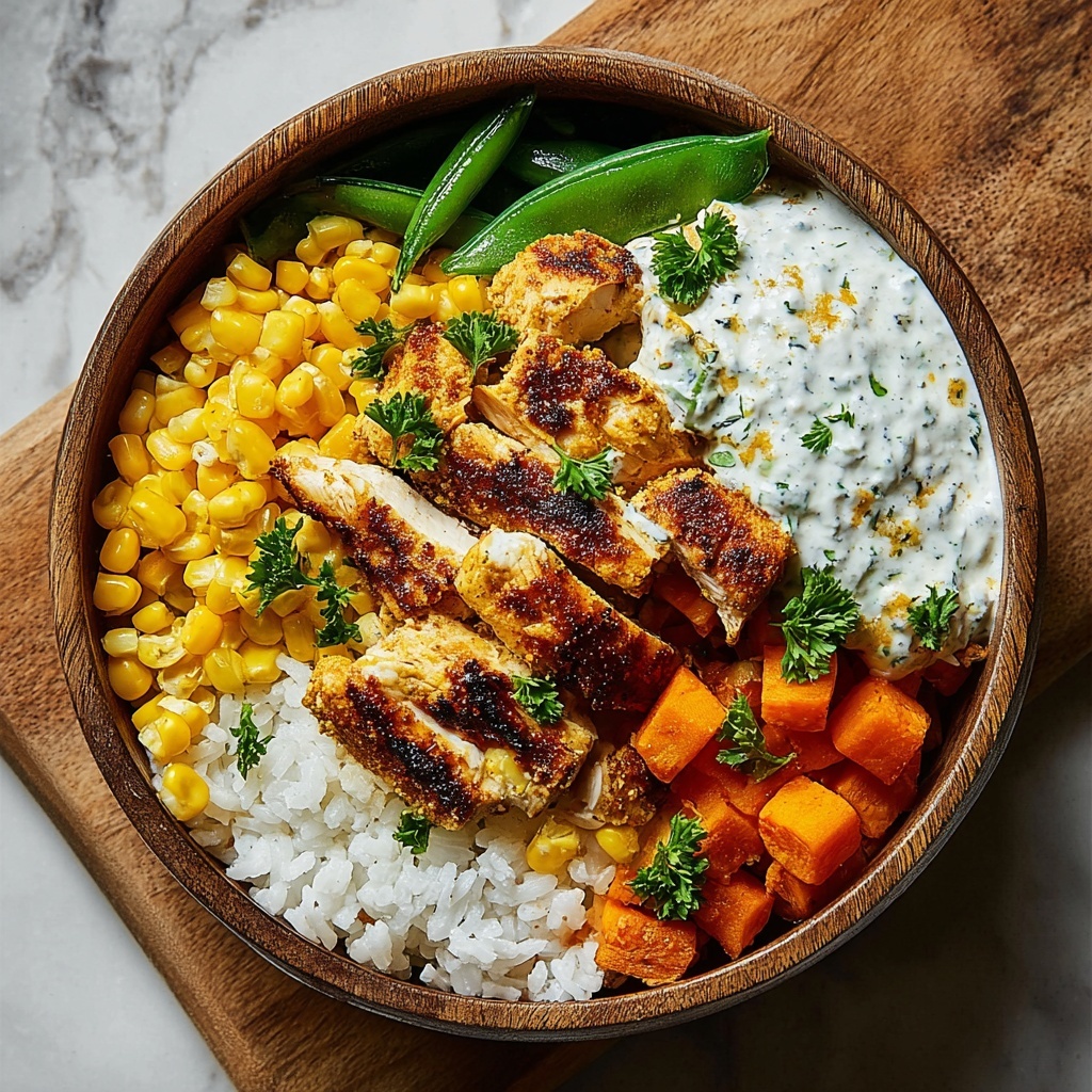 Street Corn Chicken Rice Bowl Recipe - Recipe Image