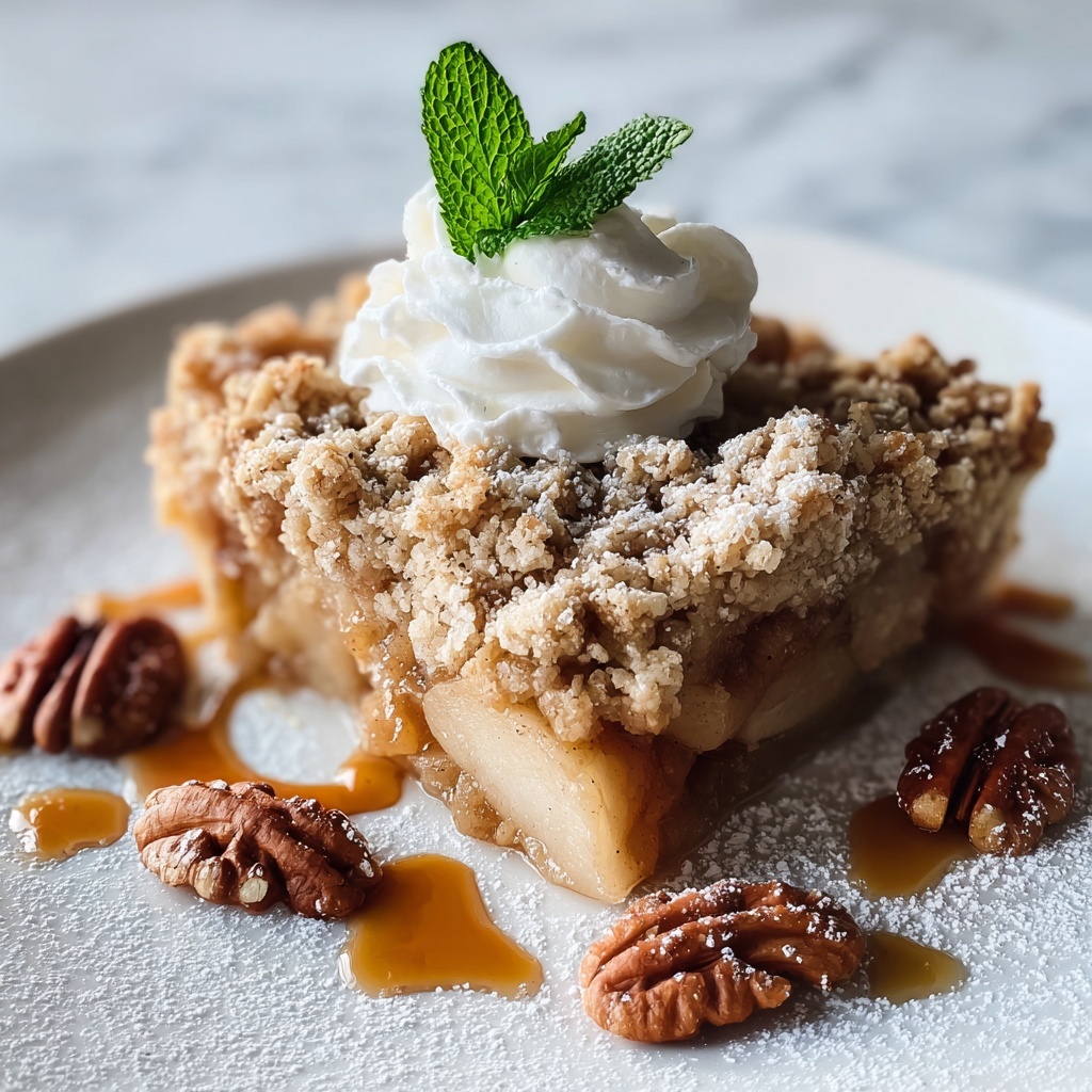 Apple Crisp Bars Recipe - Recipe Image