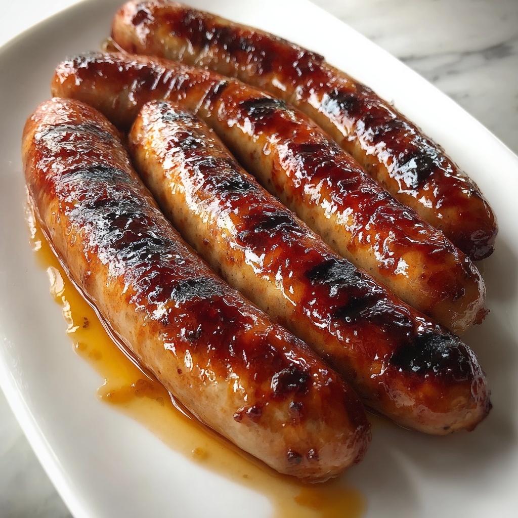 BBQ Brown Sugar Sausage Bake Recipe - Recipe Image