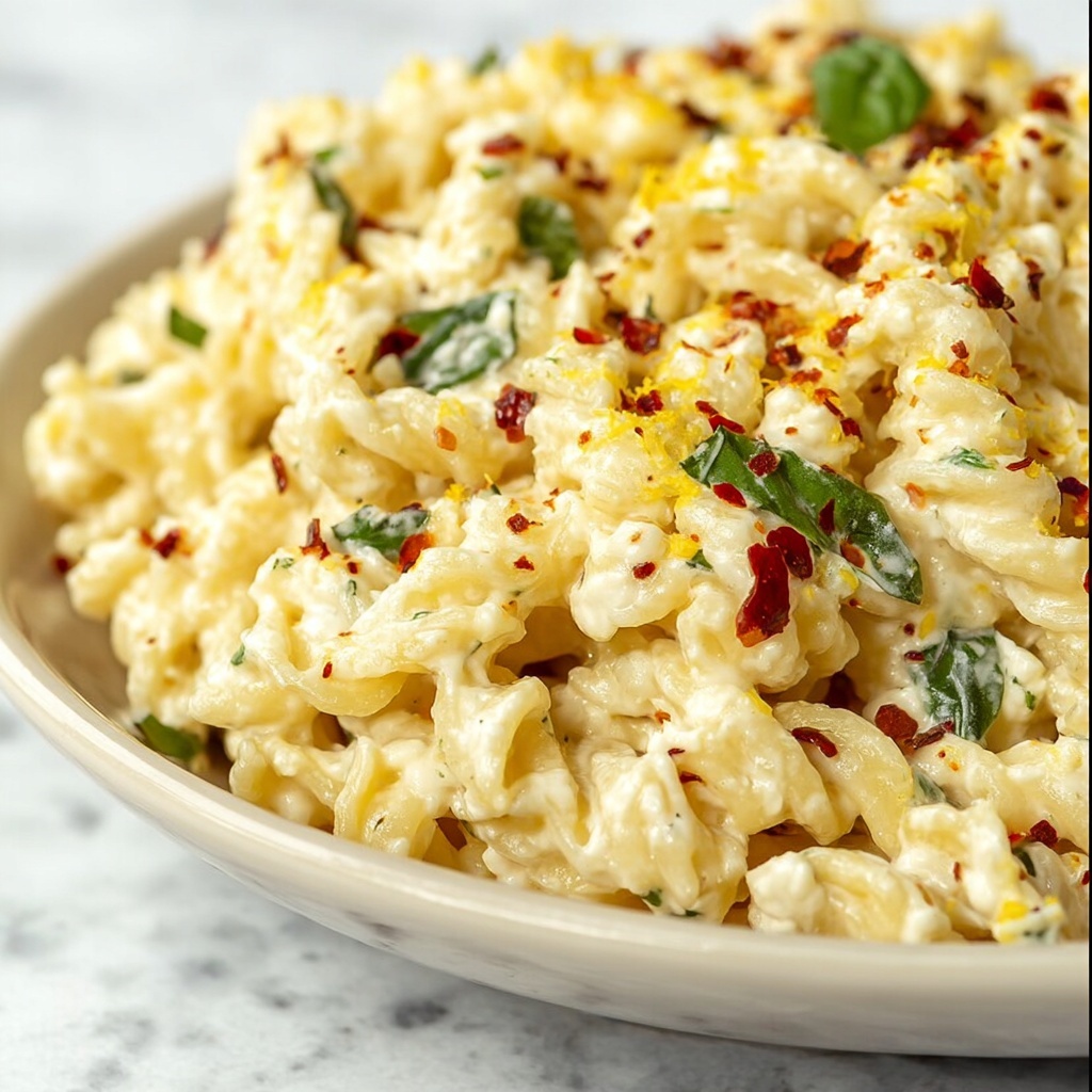 Lemon Ricotta Pasta Recipe - Recipe Image