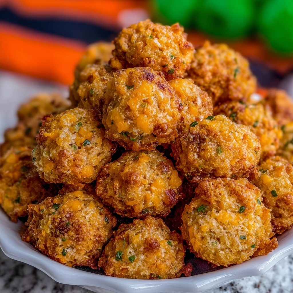 Cheddar Bay Sausage Balls Recipe - Recipe Image