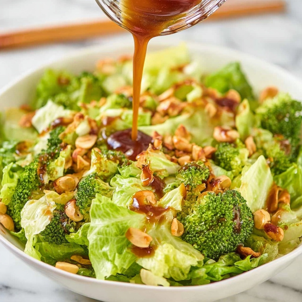Crunchy Romaine Toss with Ramen Noodles and Walnuts Recipe - Recipe Image
