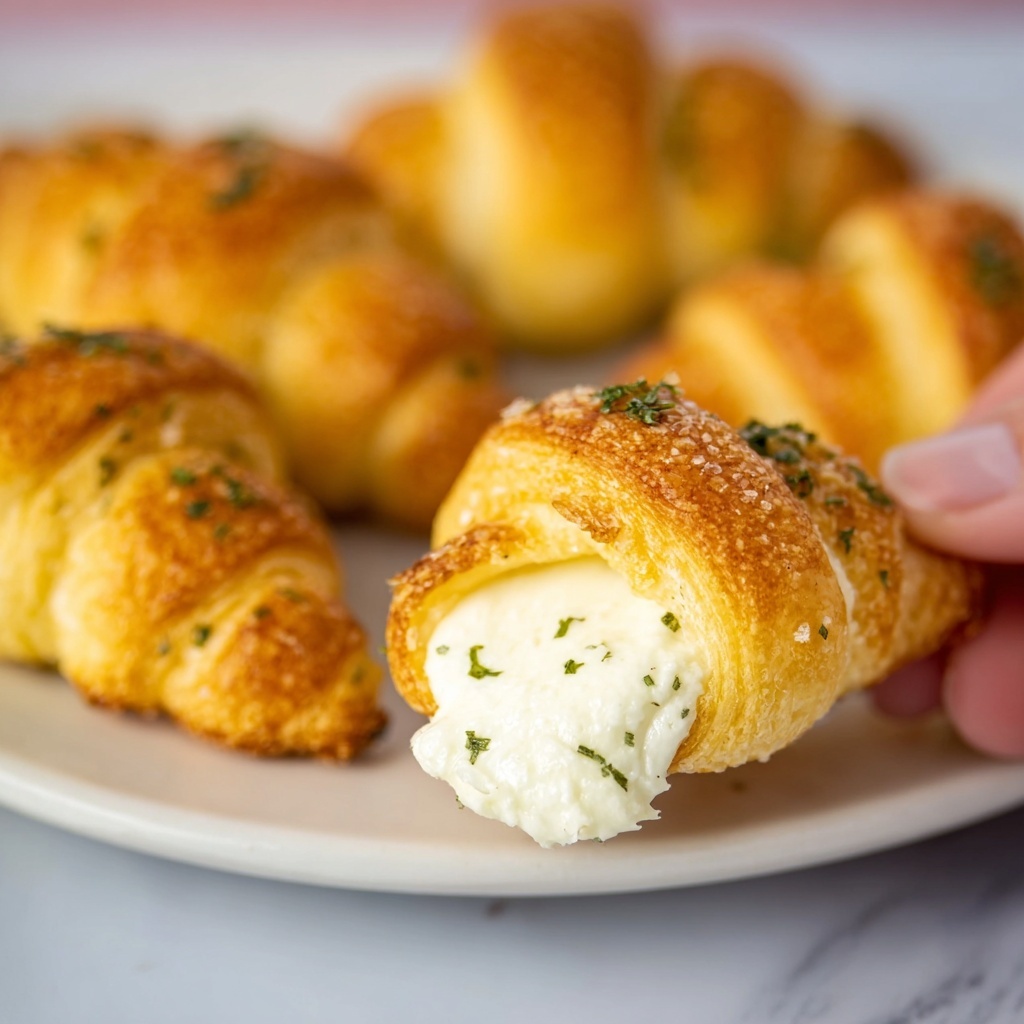 Cheesy Garlic Crescent Rolls Recipe - Recipe Image