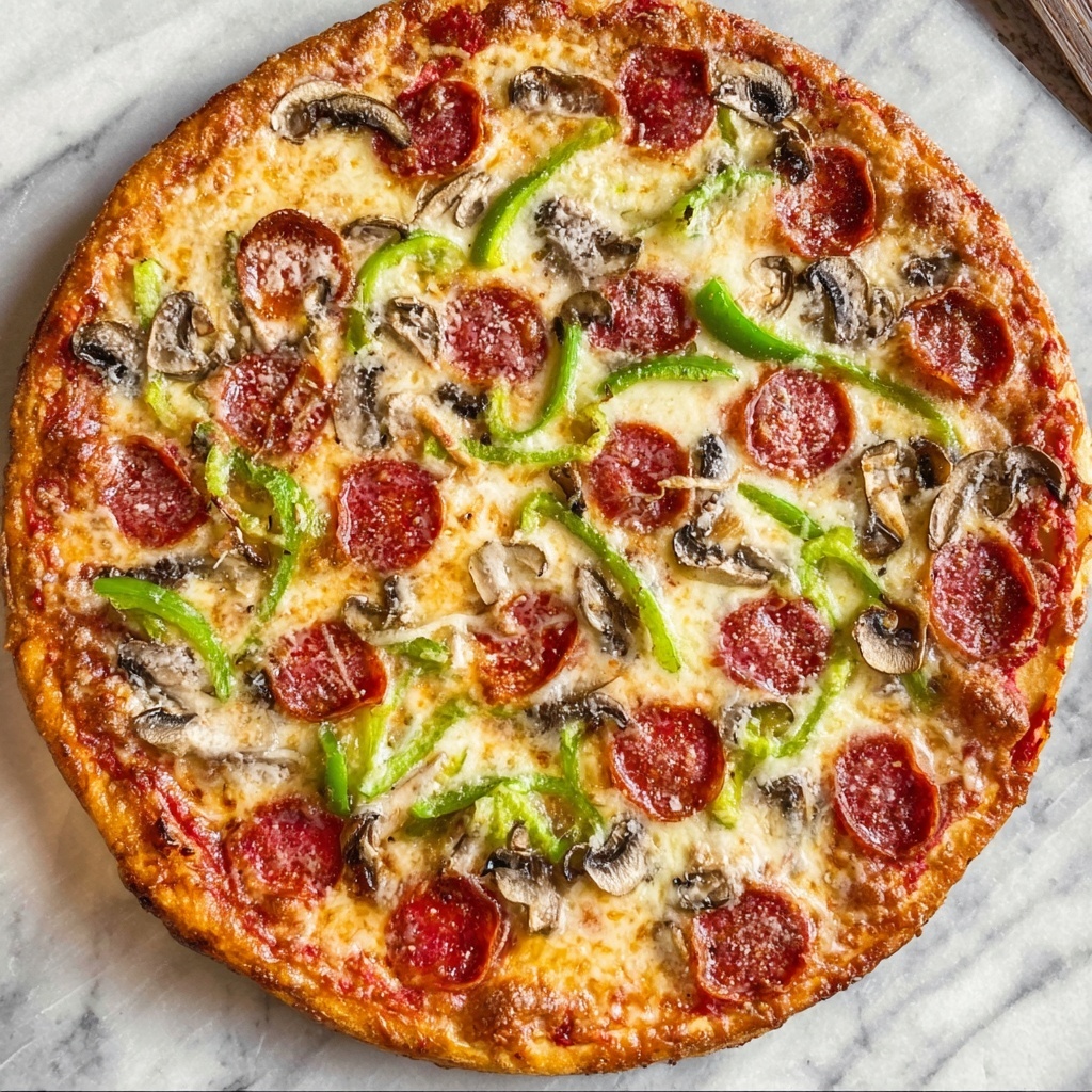Keto Pizza Crust Recipe - Recipe Image