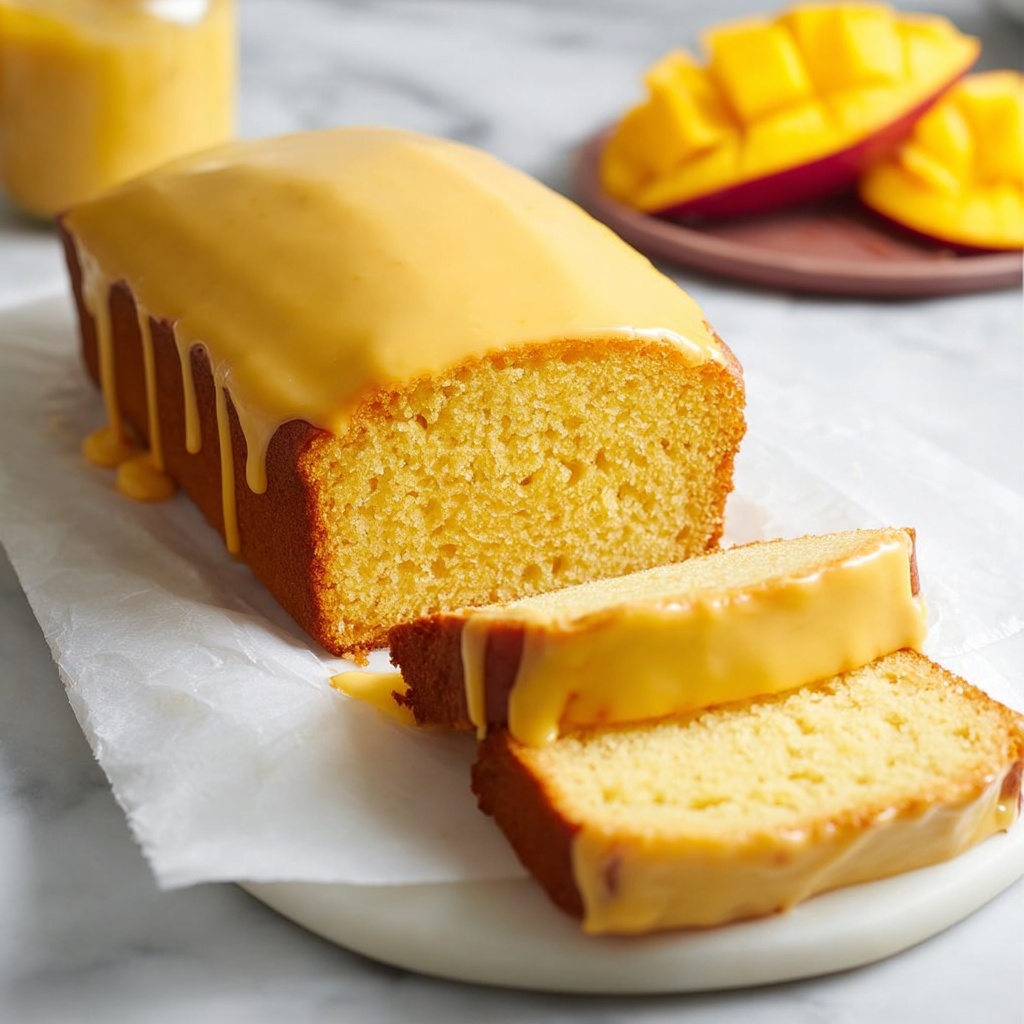 Vegan Mango Cake Recipe - Recipe Image